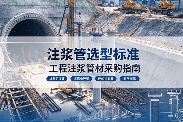 华容注浆管选型标准